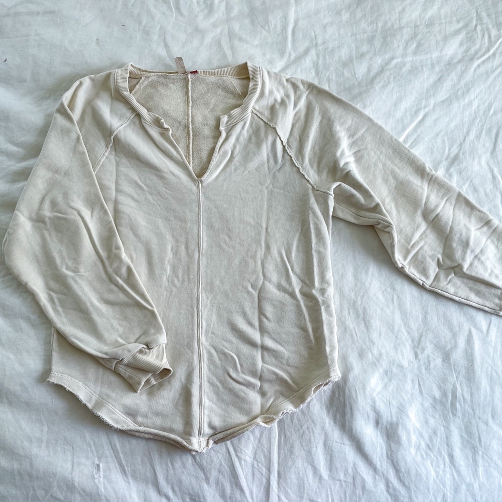 Anthropologie Cute Cut Sweatshirt